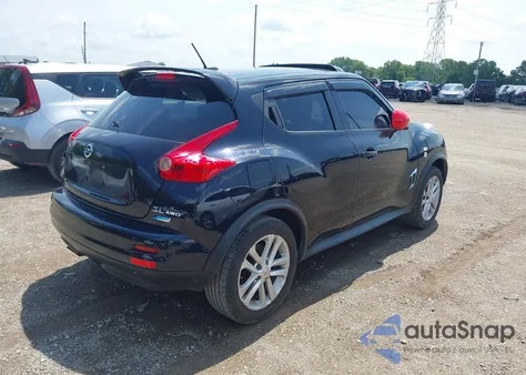2013 Nissan Juke Sl из США, поврежденный, VIN JN8AF5MV6DT206423